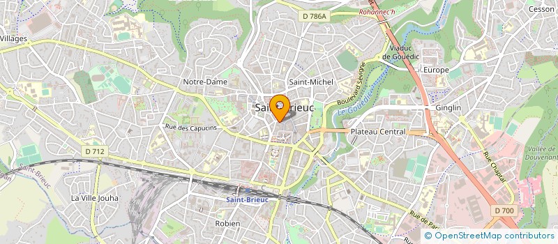localisation de l'entreprise COLLONIS à SAINT-BRIEUC