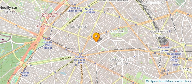 localisation de l'entreprise COLLOQUE FRANCO-BRITANNIQUE, FRANCO-BRITISH COLLOQUE  PARIS 08