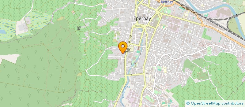 localisation de l'entreprise COLLOT DANIEL ET FILLE  EPERNAY