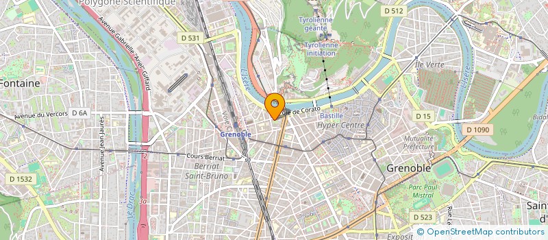 localisation de l'entreprise COLLOUP LMNP  GRENOBLE