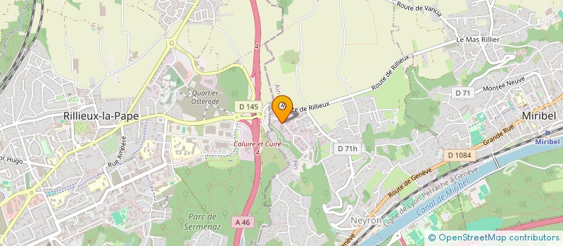 localisation de l'entreprise COLLY SMB FONCIERE  NEYRON