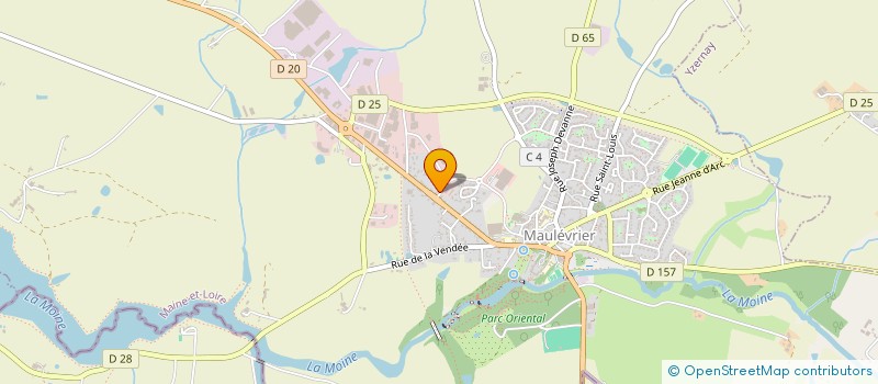 localisation de l'entreprise COLMADIS à MAULEVRIER