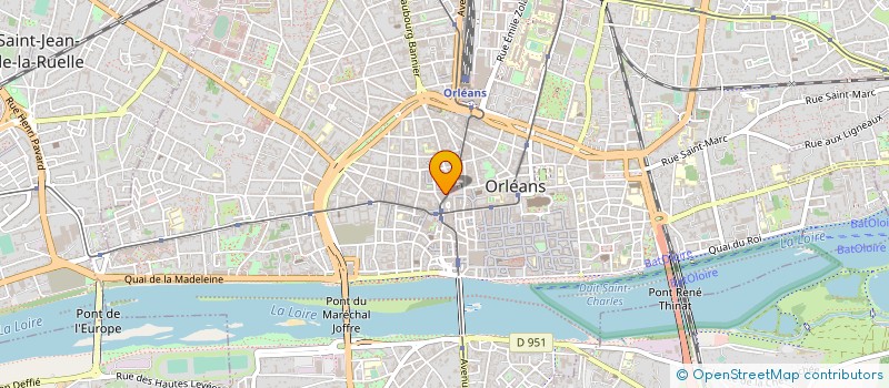 localisation de l'entreprise COLMAR à ORLEANS