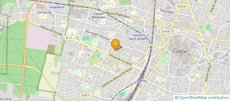 localisation de l'entreprise COLMAR EVASION PLONGEE  COLMAR