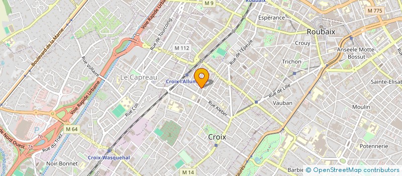 localisation de l'entreprise COLMAR G & C à CROIX