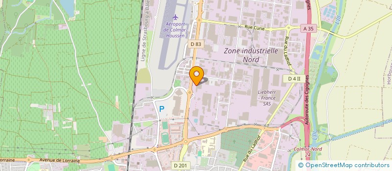 localisation de l'entreprise COLMAR ROND POINT  COLMAR