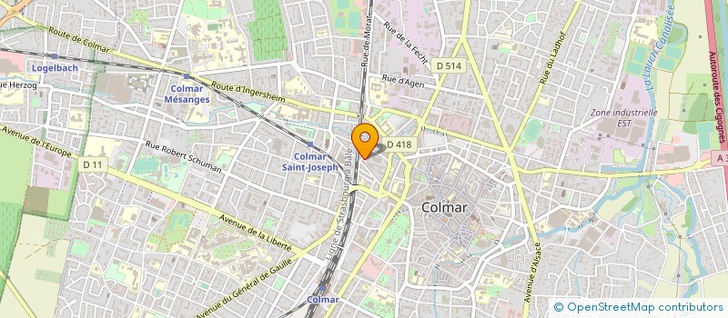 localisation de l'entreprise COLMAR SNOOK  COLMAR