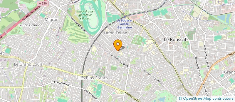 localisation de l'entreprise COLMARSEILLE  LE BOUSCAT