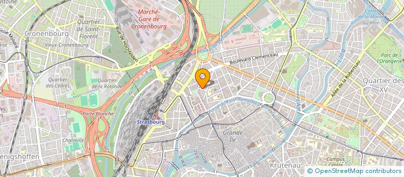 localisation de l'entreprise COLMAT  STRASBOURG