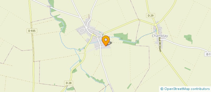 localisation de l'entreprise COLMAX à CORANCEZ