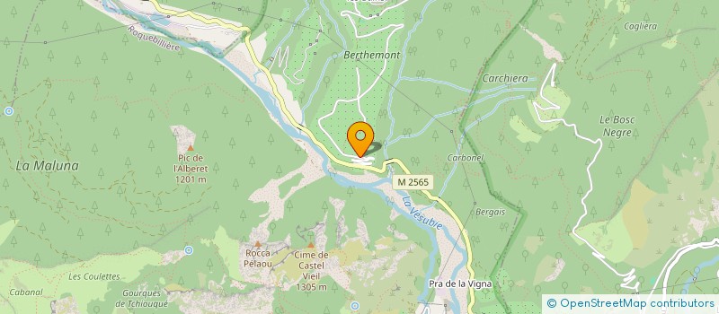 localisation de l'entreprise COLMIANE GESTION à ROQUEBILLIERE