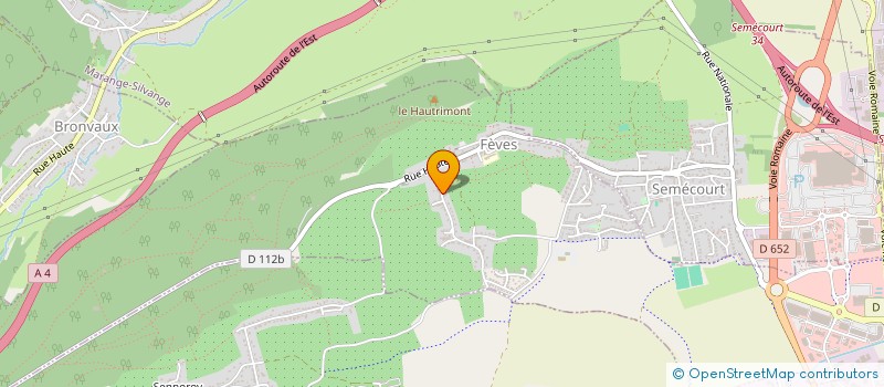 localisation de l'entreprise COLMIN  FEVES