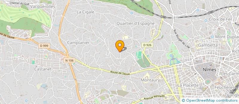 localisation de l'entreprise COLNEM  NIMES