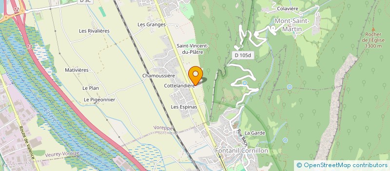 localisation de l'entreprise COLNEX à MEYLAN