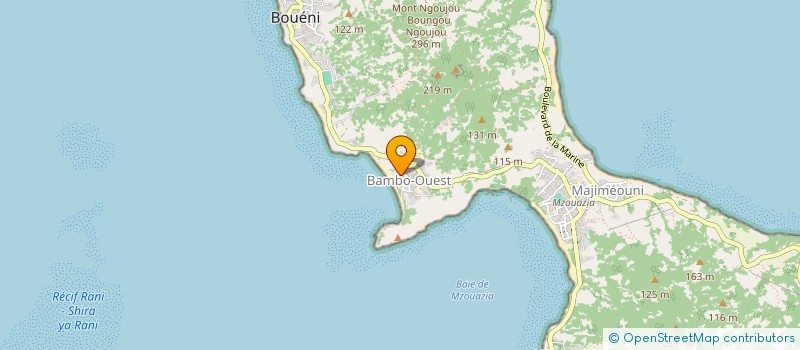 localisation de l'entreprise COLO FISHING à BOUENI