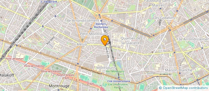 localisation de l'entreprise COLOBAT  PARIS