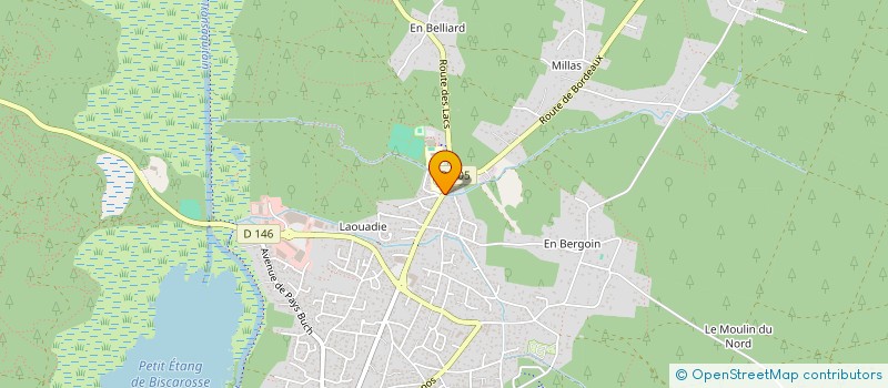 localisation de l'entreprise COLOBY  BISCARROSSE