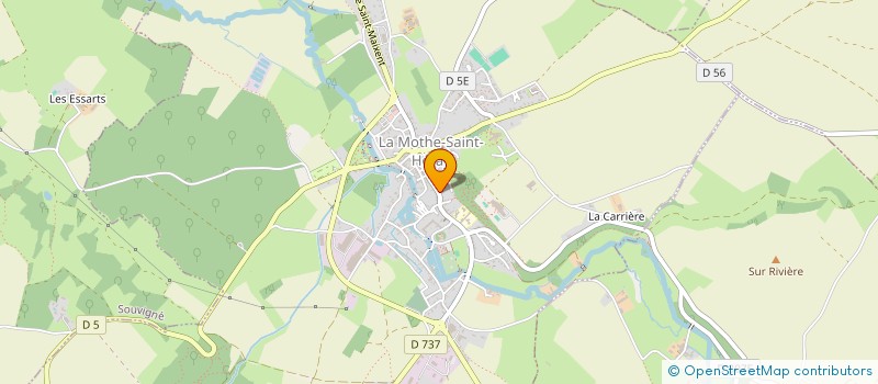 localisation de l'entreprise COLOC 55  LA MOTHE-SAINT-HERAY