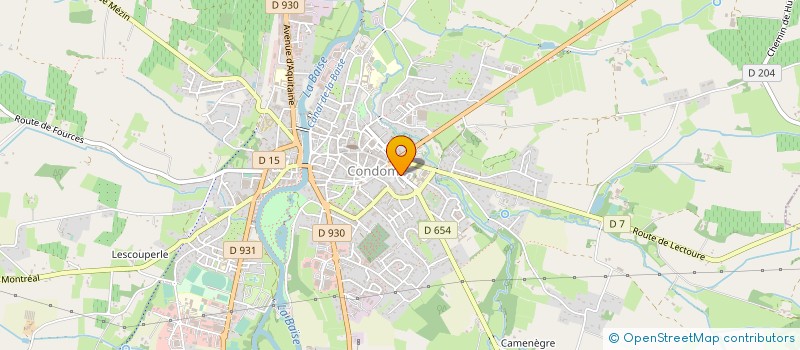 localisation de l'entreprise COLOC AND CO  CONDOM