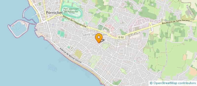 localisation de l'entreprise COLOC BONNE HUMEUR à PORNICHET