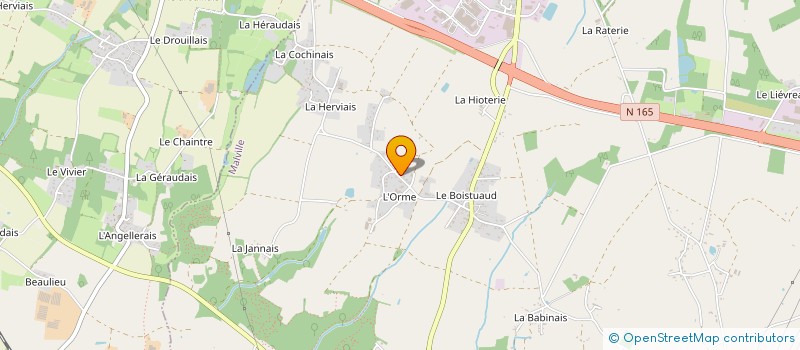 localisation de l'entreprise COLOC HABITAT  MALVILLE