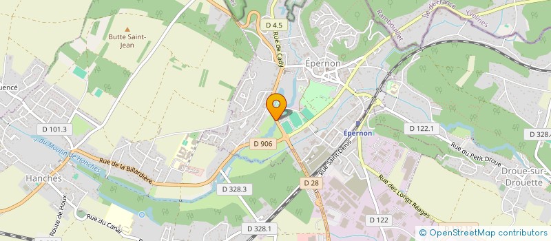 localisation de l'entreprise COLOC LG à EPERNON