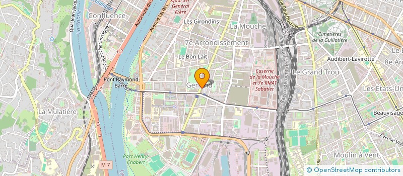 localisation de l'entreprise COLOC LYON  LYON