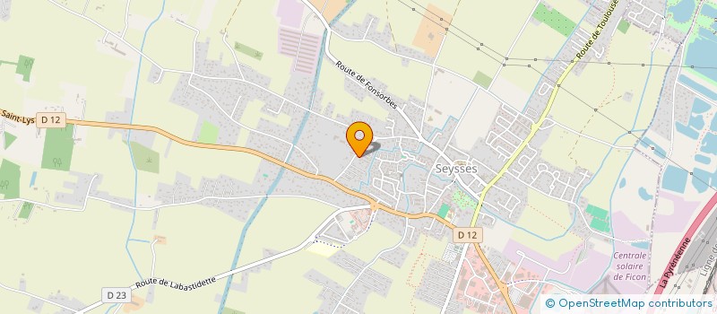 localisation de l'entreprise COLOC SEYSSES  SEYSSES