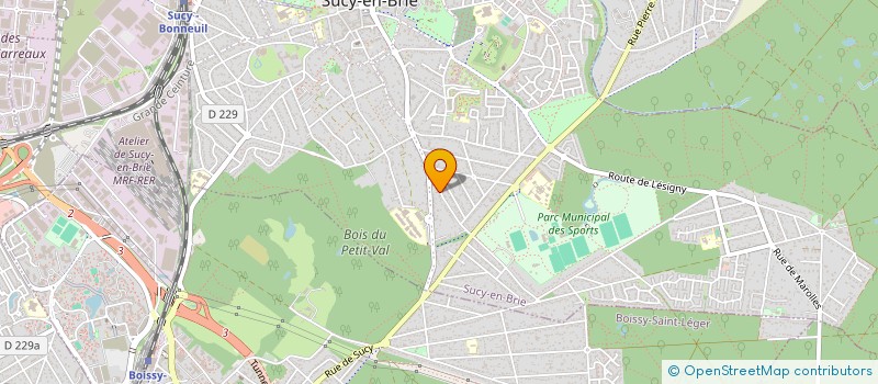 localisation de l'entreprise COLOC@T HOME  SUCY-EN-BRIE