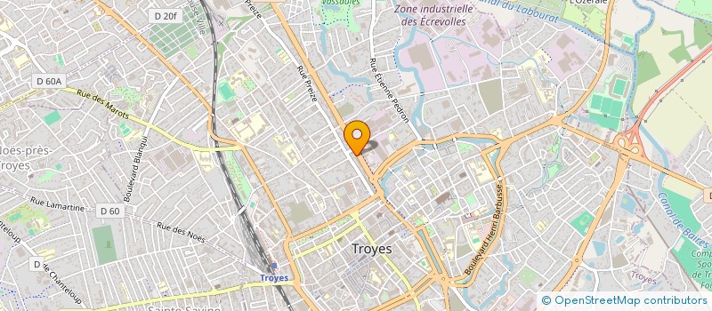 localisation de l'entreprise COLOC TROYES à TROYES