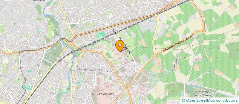 localisation de l'entreprise COLOCAFFINITY à CASTELNAU-LE-LEZ