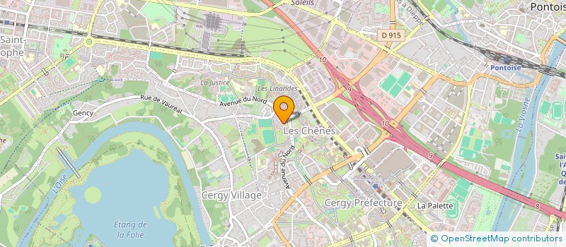 localisation de l'entreprise COLOCATION CERGY, RUE DU MONTOIR  CERGY