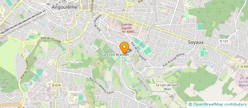 localisation de l'entreprise COLOCATION DE VINSON à ANGOULEME