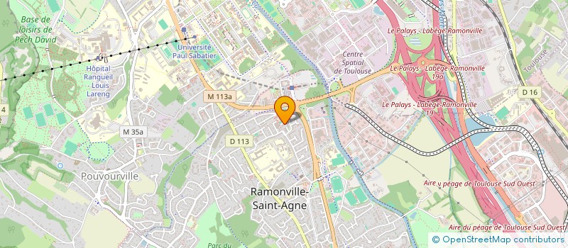 localisation de l'entreprise COLOCATIONFOURNIER/BEGHIN  RAMONVILLE-SAINT-AGNE