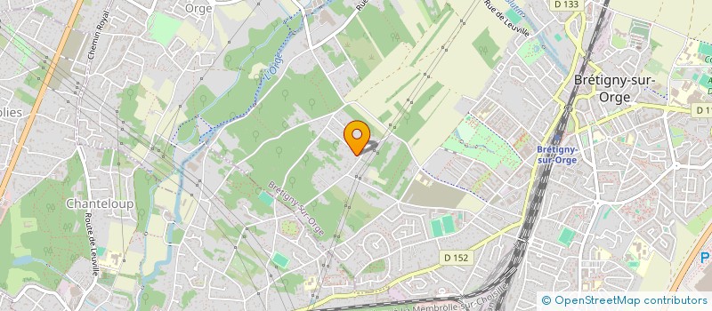 localisation de l'entreprise COLODA à BRETIGNY SUR ORGE