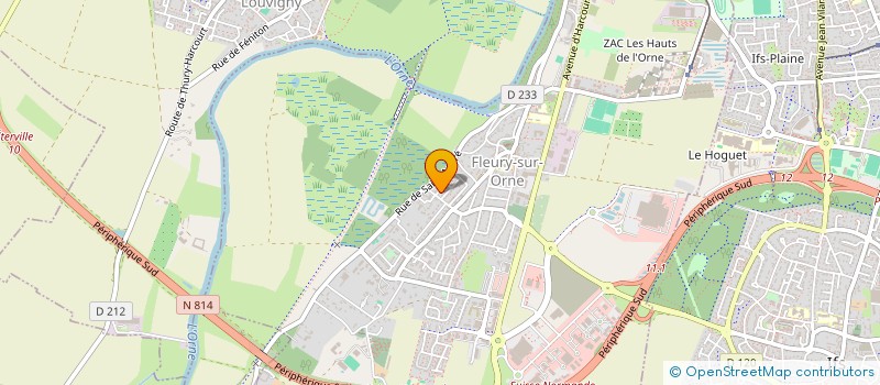 localisation de l'entreprise COLOG SERVICES à FLEURY-SUR-ORNE