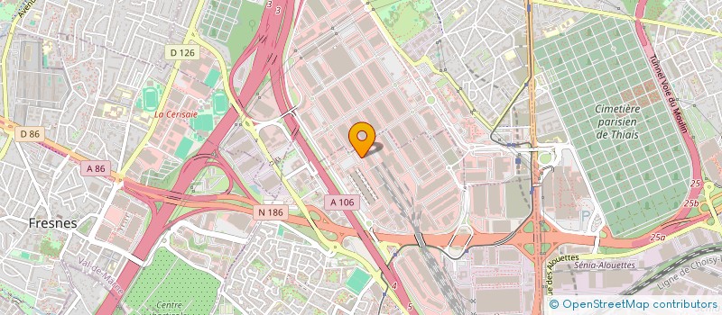 localisation de l'entreprise COLOM SUD à RUNGIS