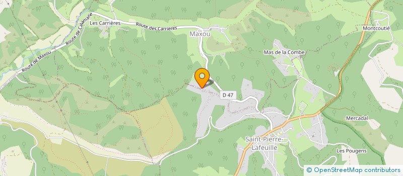 localisation de l'entreprise COLOMA  LE MONTAT