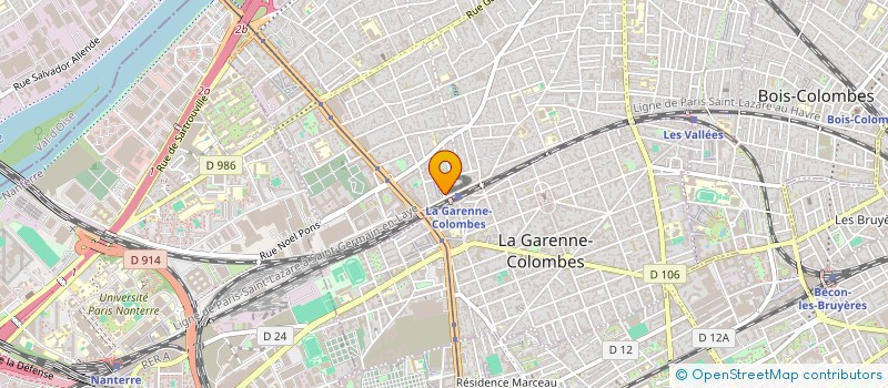 localisation de l'entreprise COLOMB à COLOMBES