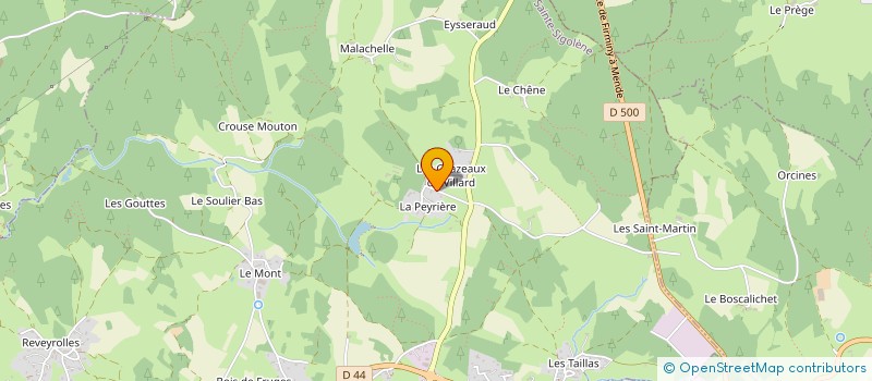 localisation de l'entreprise COLOMB à SAINTE-SIGOLENE