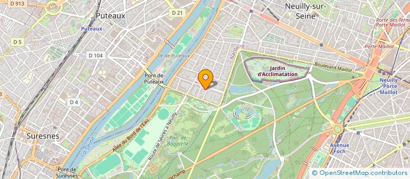 localisation de l'entreprise COLOMB à NEUILLY-SUR-SEINE