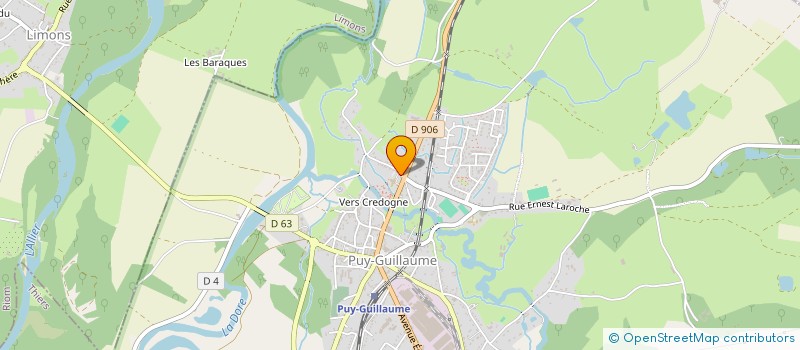 localisation de l'entreprise COLOMB'AGES 63  PUY-GUILLAUME