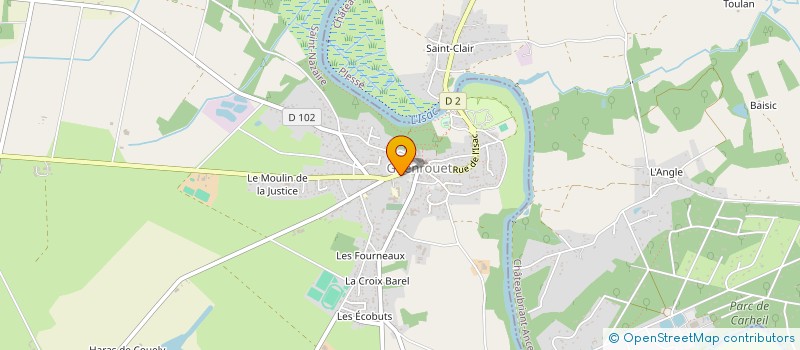 localisation de l'entreprise COLOMB'IM  GUENROUET