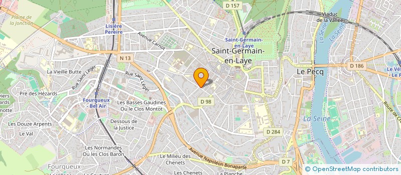 localisation de l'entreprise COLOMBAN  SAINT-GERMAIN-EN-LAYE