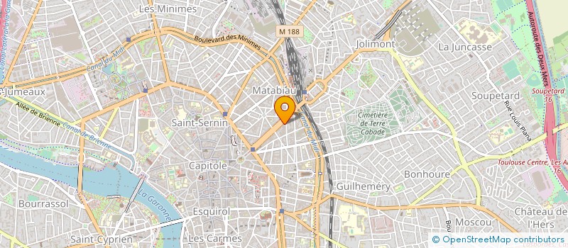 localisation de l'entreprise COLOMBANI-MILLION-ROUSSEAU & CAMBOU à TOULOUSE