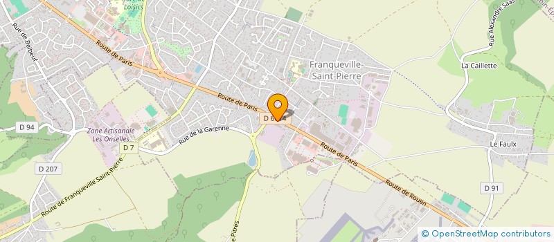 localisation de l'entreprise COLOMBAVENIR  FRANQUEVILLE-SAINT-PIERRE