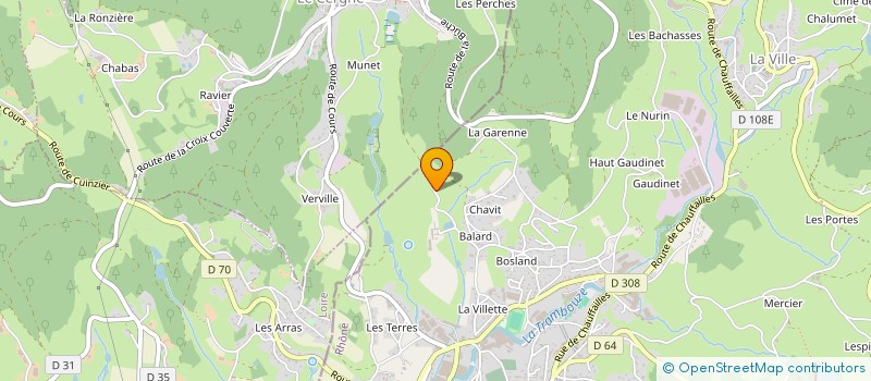 localisation de l'entreprise COLOMBE 24  COURS