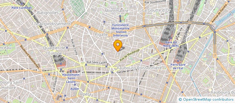 localisation de l'entreprise COLOMBE NOIRE  PARIS