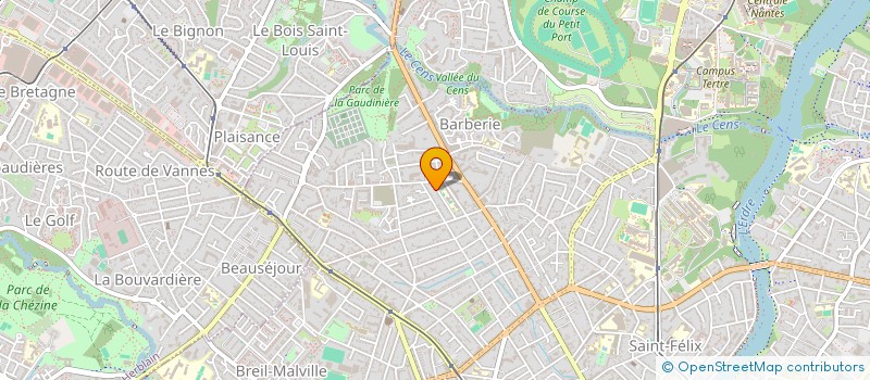 localisation de l'entreprise COLOMBEL CERAMIQUE à NANTES