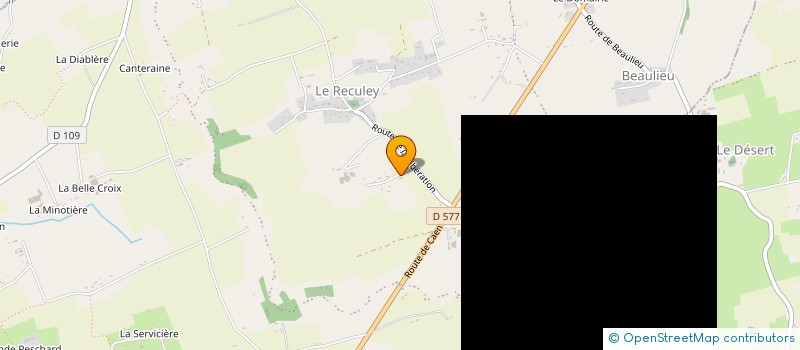 localisation de l'entreprise COLOMBEL INVEST à SOULEUVRE EN BOCAGE